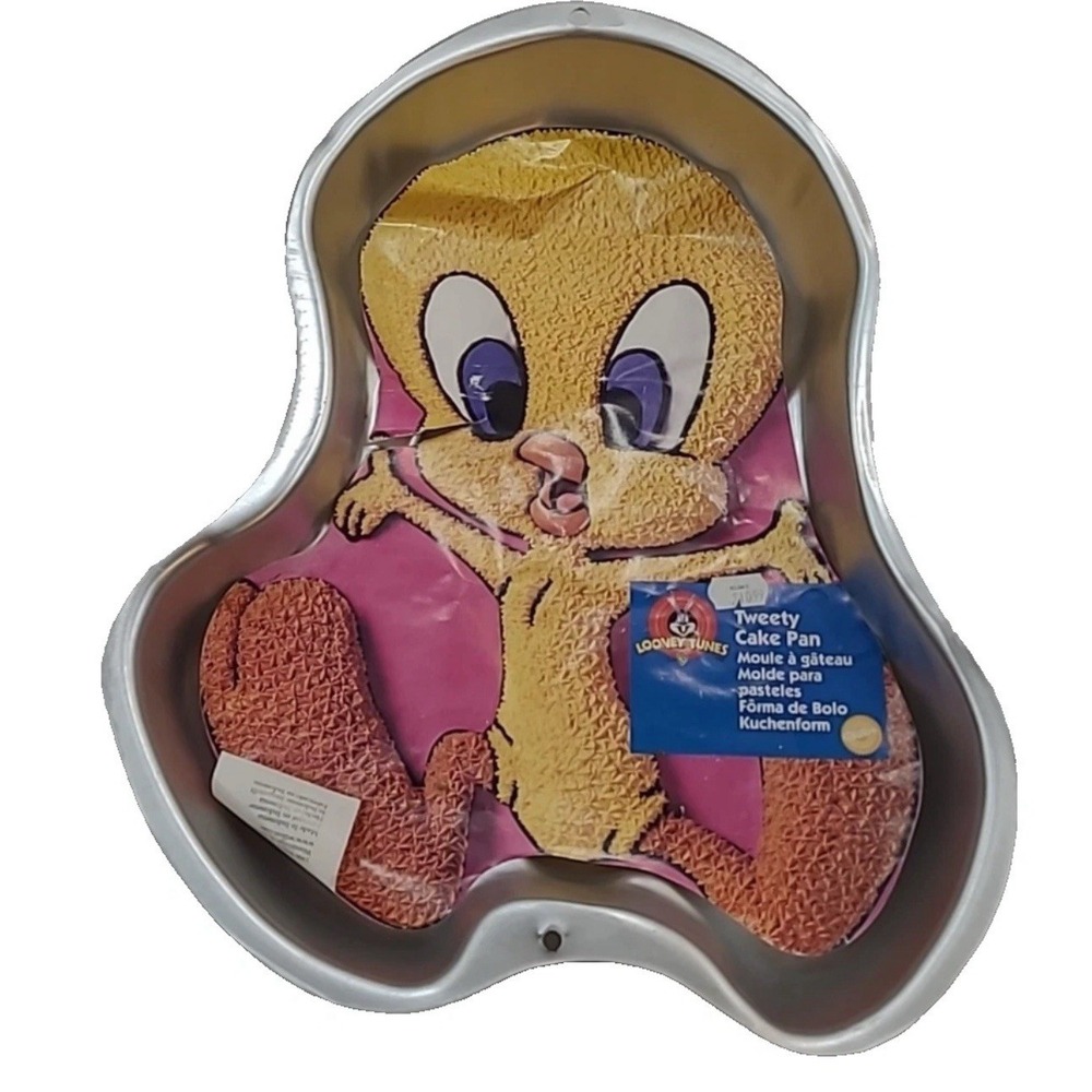 Tweety Bird 1998 Cake‎ Pan Looney Toons Wilton Vintage 2105-3201 Warner Bros